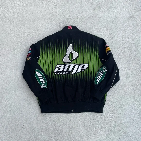 Vintage Nascar JH Designs Dale Earnhardt Jr Racing Jacket - Picture 3 of 5